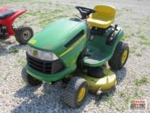 John Deere 125 Automatic Riding Lawn...Mower, 20HP Briggs, 42" Deck - (Runs & Drove)