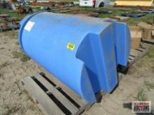 Blue Plastic Barrell