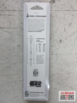 Grey Pneumatic... CH125 5/16" Nut Splitter 6" Long .401 Shank CH126 3/8" Nut Splitter 10" Long .401