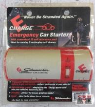 E Charge EC-1300 Emergency Car Starter w/ Convenient 12 Volt Accessory Port