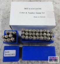 Unbranded 62853 (#208) 36pc 3m/m (1/8") Letter & Number Stamp Set w/ Storage Case