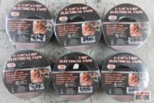 IIT 75015 1-1/4" x 140' Electrical Tape - Set of 6