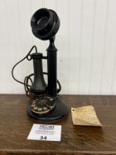 Western Electric 50AL dial candlestick telephone with 4H dial