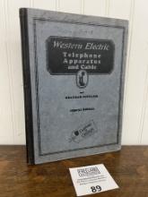 Western Electric Telephone Apparatus and Cable Catalog 1930-31 Edition