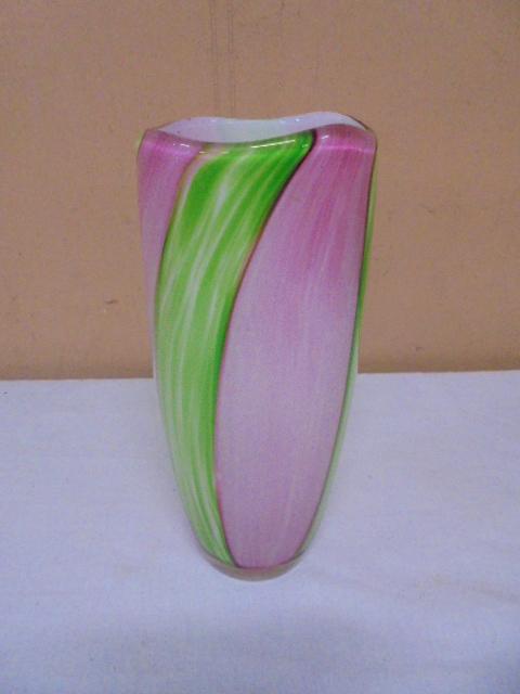 Beautiful Art Glass Vase