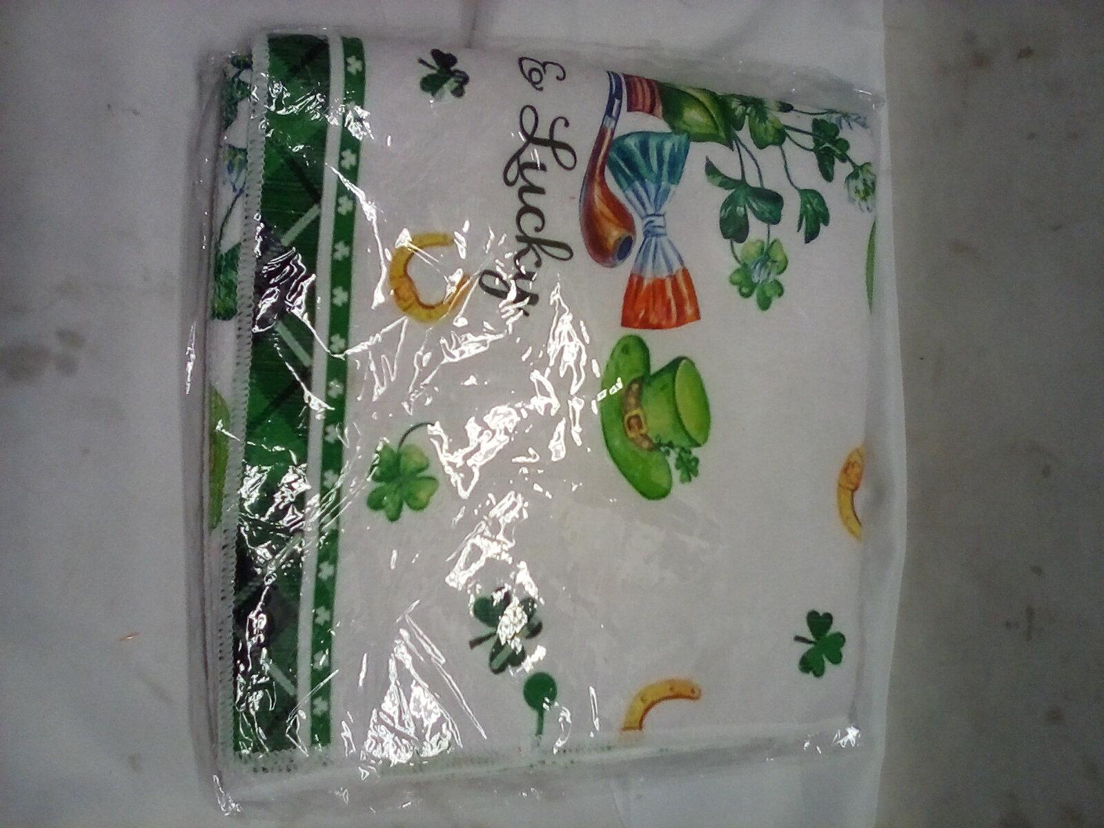 Saint Patricks Day Microfiber Towels. Qty 2.