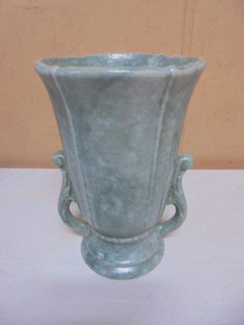 Vintage McCoy USA 123 Double Handled Vase