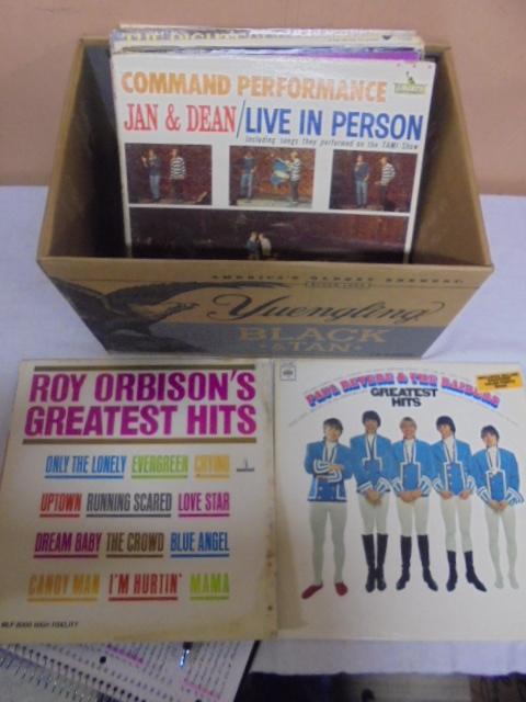 Group of 16 Mid-Early 1960s LP Record Albums