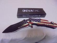 Evatac ET-RK USA Folding Lockblade Knife