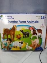 Jumbo Farm Animals, ages 18mos +