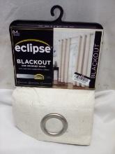Eclipse 84” Blackout Curtain. One Grommet Panel.