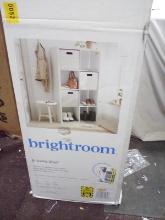 Brightroom 8 Cube Organizer. White.