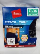Mens Cool Dry Boxer Brief XL 3 pack