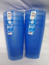 Sterilite Plastic Cups x8