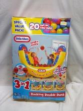 Little Tikes Rocking Double Dunk Basketball Ball Pit.