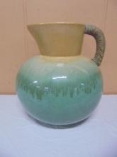 Large Art Pottery Pitcher Vase