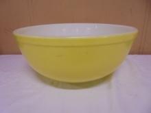 Large Vintage Yellow Pyrex Mixing Bowl