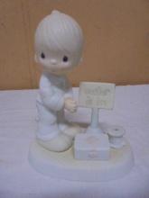 Precious Moments "Lord, Give Me Patients" Figurine