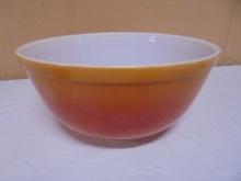 Vintage Pyrex Flameglow Mixing Bowl