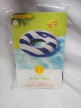 Sun Squad Inflatable Swim Tube. 31” Diamete.
