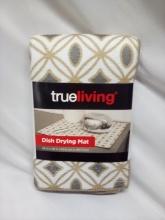 True Living Dish Drying Mat.