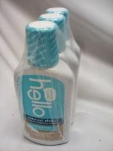 Hello Peace out Plaque Mouth rinse, QTY 3 16 fl oz bottles