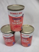 Bumblebee Wild Caught Pink Salmon, 3 – 14.75oz cans