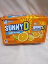 Sunny D box of 10 – 6oz pouches
