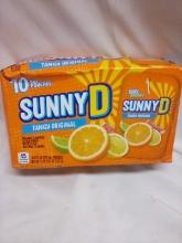 Sunny D box of 10 – 6oz pouches
