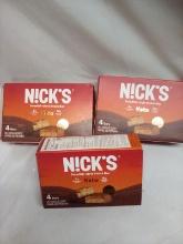 Nick’s Swedish Style Snack Bar 3-4pack boxes