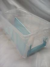 Small Plastic container with dividers