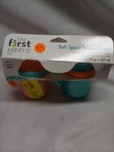 Soft sprout trainer cups, x2, ages 6mos+