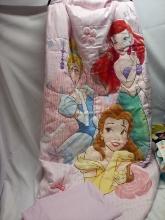 Disney Blanket and flat sheet, crib/ toddler size