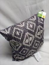 15”x15” TrueLiving Outdoors Reversible Toss Pillow