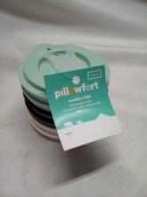 6 Pack of Assorted Color Dishwasher Safe PillowFort Tumbler Lids