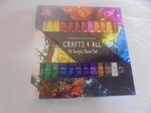 Crafts for All 24pc Premium Pigments Acrylic Paint Set