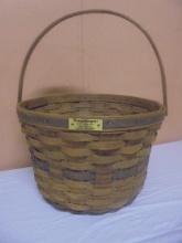 1985 Longaberger JW Collection Apple Basket