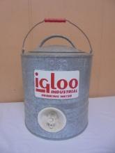 Igloo Galvinized Metal Drinking Water Cooler