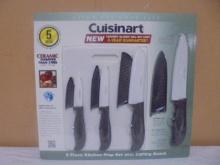 9pc Cuisinart Ceramic Blade Kitchen Prep Set w/ Cutting Board
