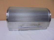 Stainless Steel Roll-Up Breadbox