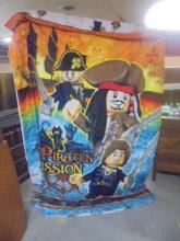 Legos Pirates of the Caribbean Pirates Mission Full Size Comforter