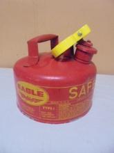 Eagle Type 1 Steel 1 Gallon Safety Gas Can