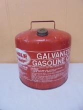 Eagle 5 Gallon Galvinized Metal Gas Can