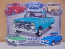 Ford Trucks Metal Sign