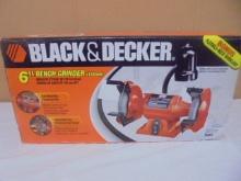 Black & Decker 6in Bench Grinder