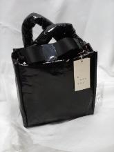 A New Day Black Puffy Pleather Crossbody Bag