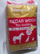 Vibrant Life 5CuFt Bale of Cedar Wood Pet Bedding
