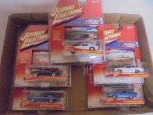 Group of (5) 1:64 Scale Johnny Lightning Die Cast Cars