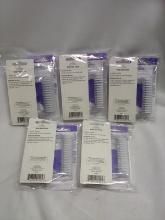 5 Packs of 2 Studio Selection Wide Nail Brushes