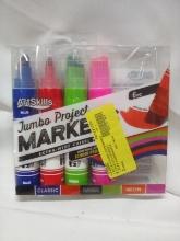 4 Pc Pack of ArtSkills Jumbo Project Markers